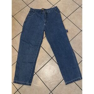 Vintage VEEZO Millennium Gear Carpenter Jeans 38x32 Y2K Baggy Wide Leg Denim USA